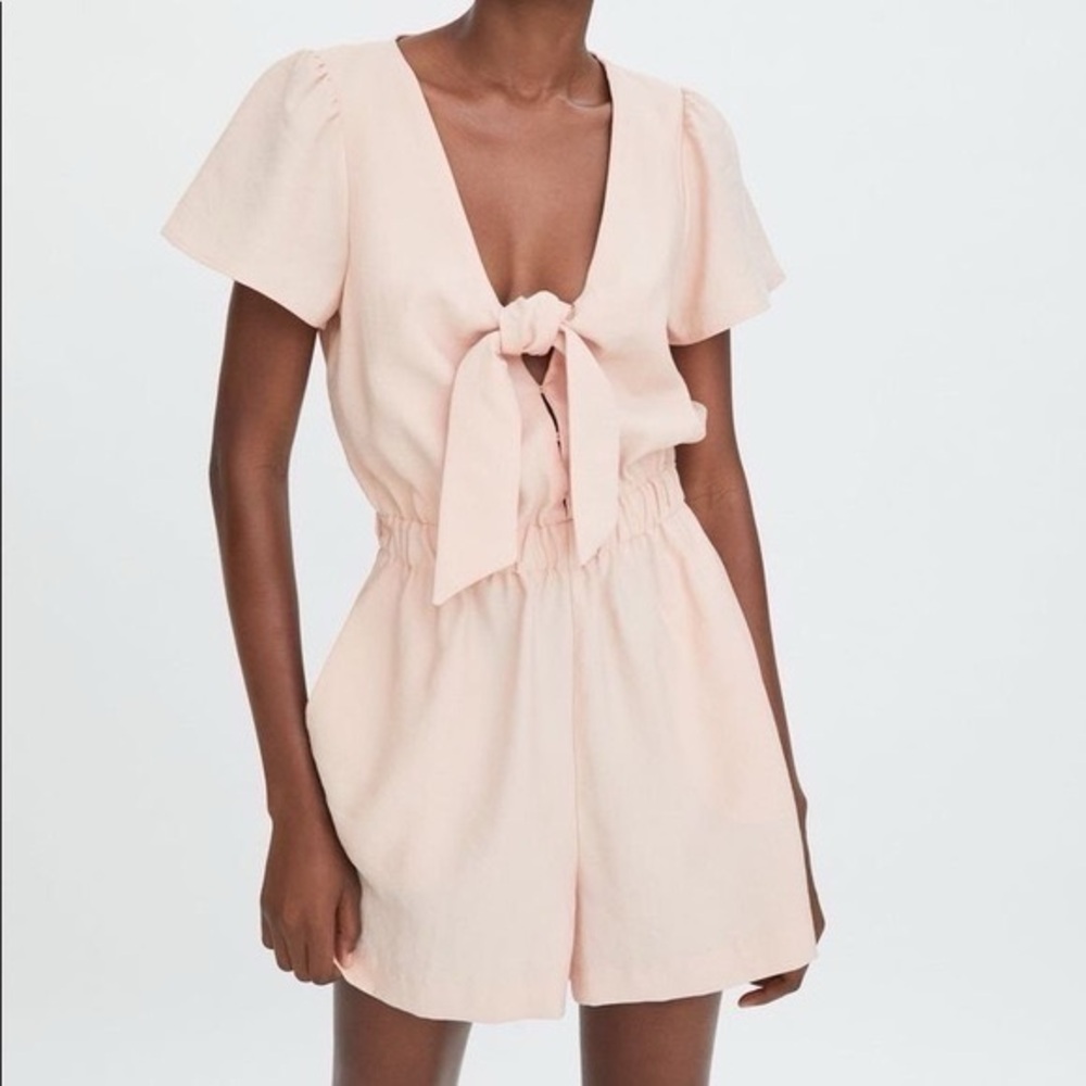 Zara Light Pink Romper